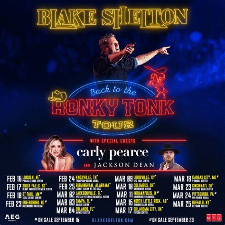 Blake Shelton Partners With Propeller For His Back To The Honky Tonk Tour