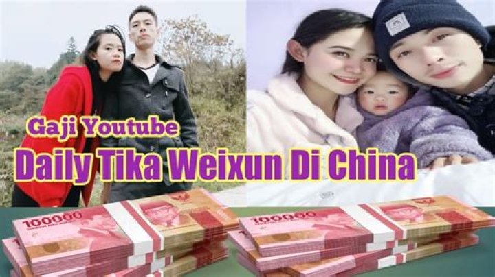 DAILY TIKA WEIXUN DI CHINA net worth, income and estimated earnings of Youtuber channel