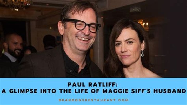 Paul Ratliff Biography: Facts about Maggie Siff’s Husband