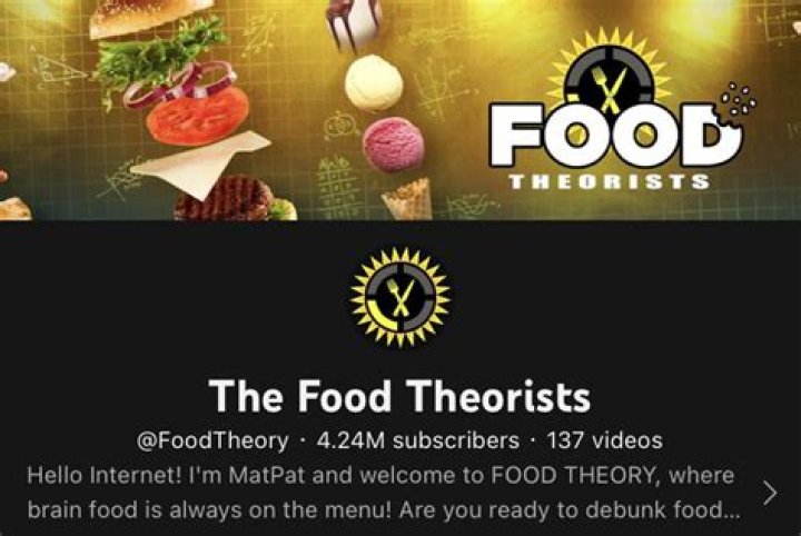 The Food Theorists Youtuber overview