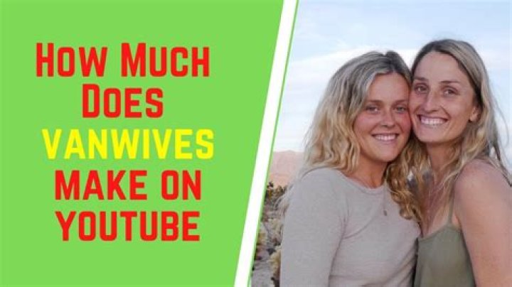 Vanwives net worth, income and estimated earnings of Youtuber channel